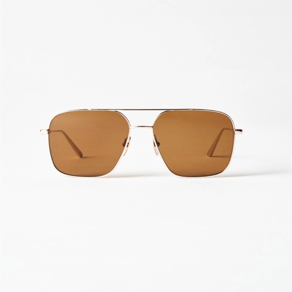 Chimi Aviator Sunglasses Brown